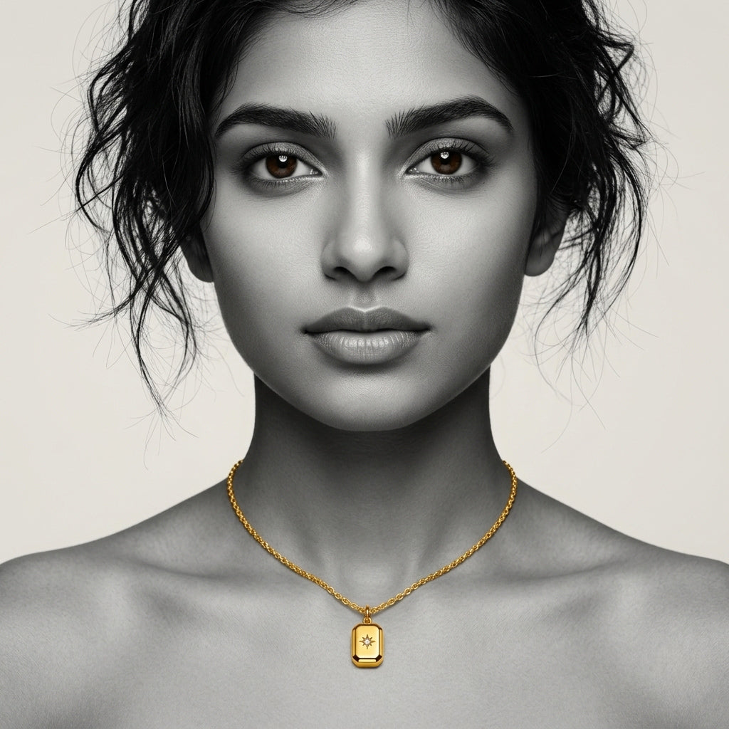 The Celestia Signet Necklace