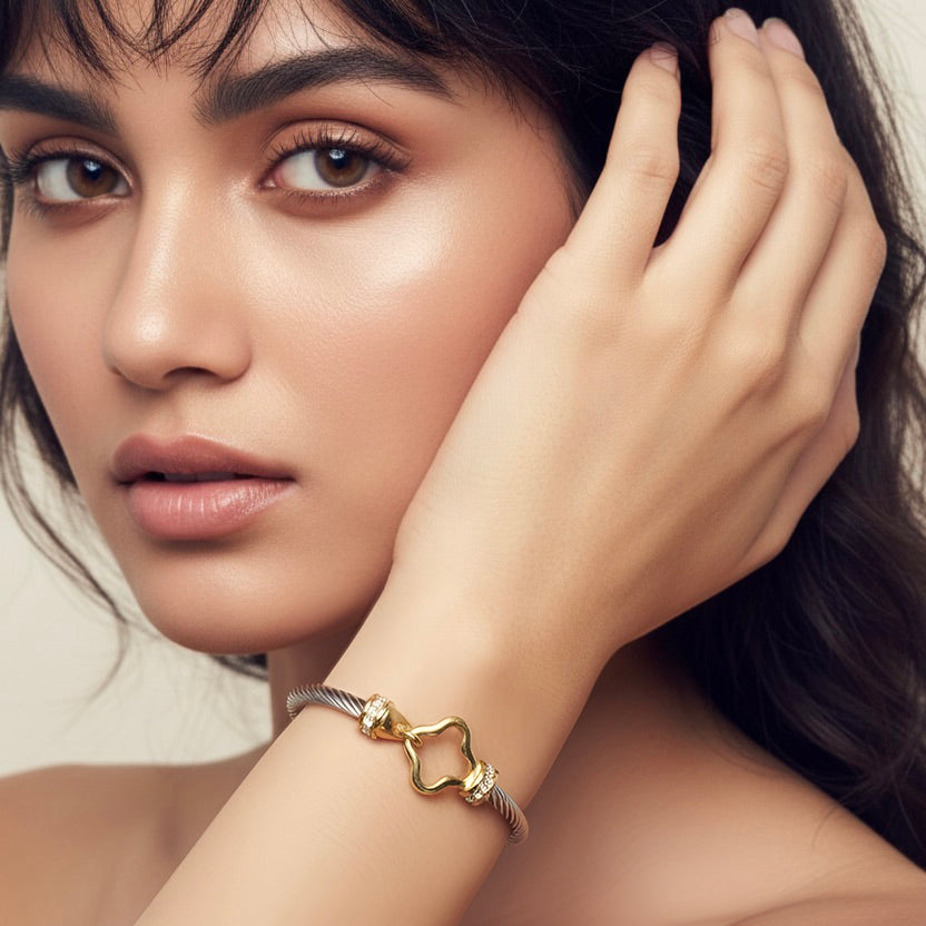 The Twisted Clover Bracelet