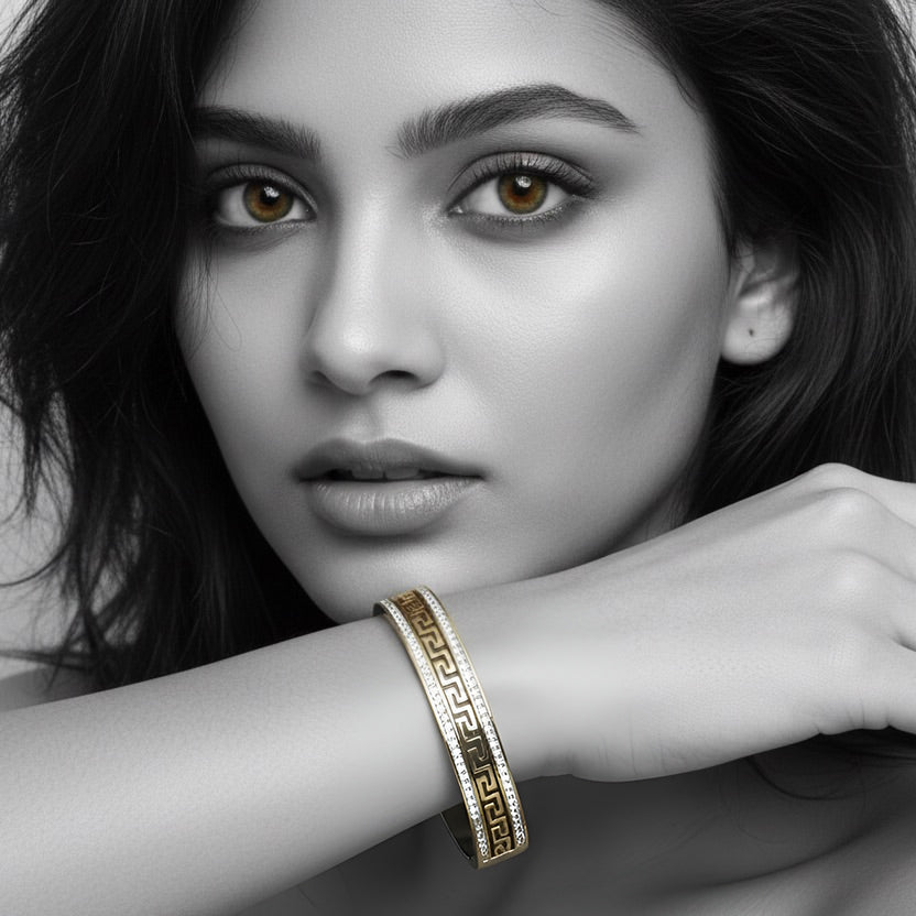 The Imperial Greek Key Bracelet