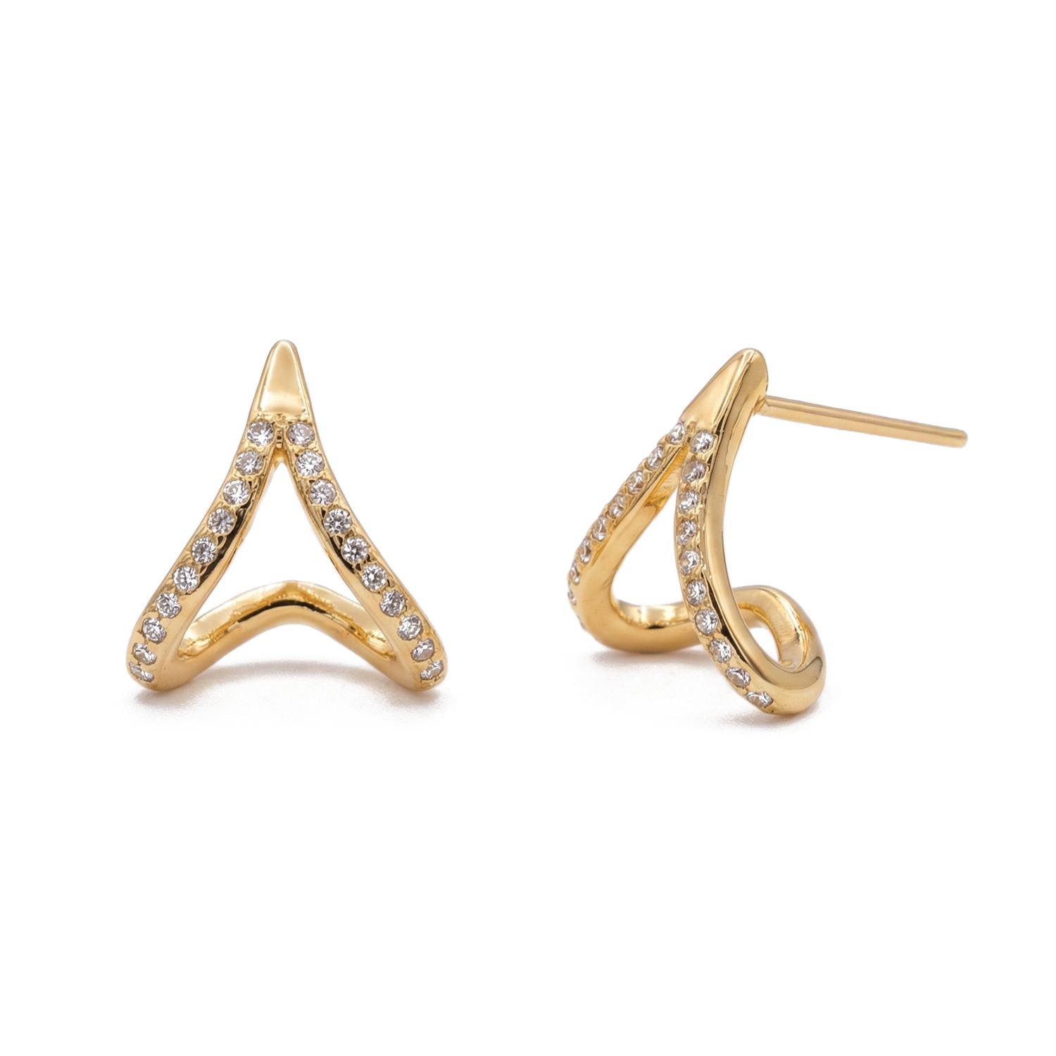 The Vela Spark Stud Earrings