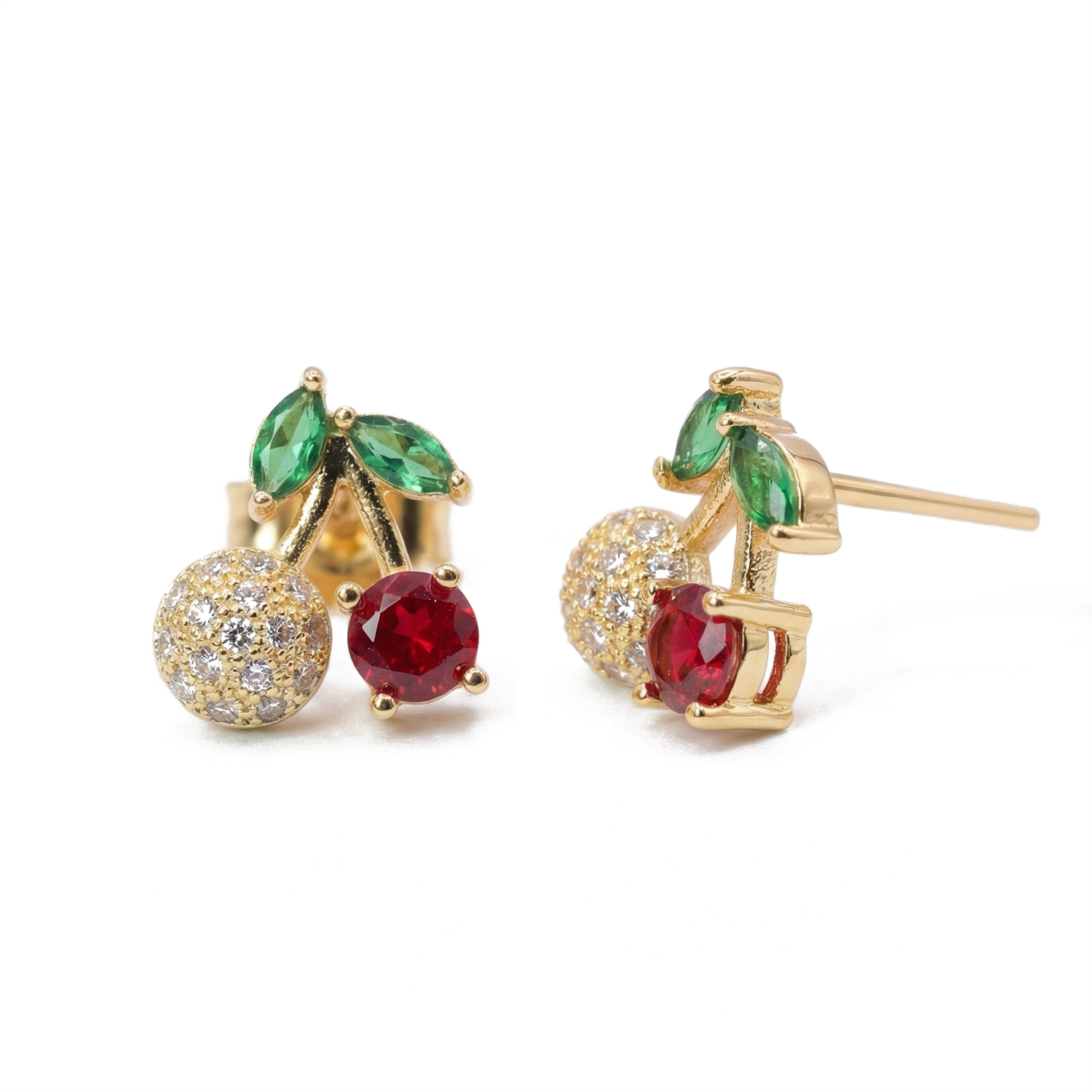 The Cherry Spark Earrings
