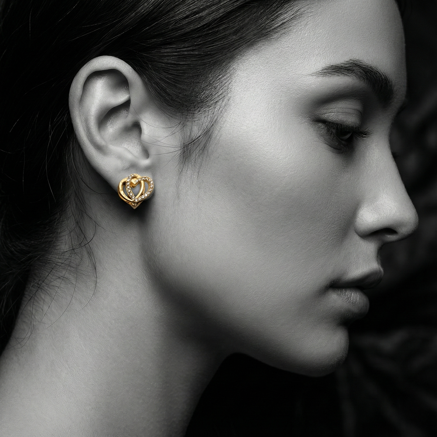 The Entwined Heart Earrings