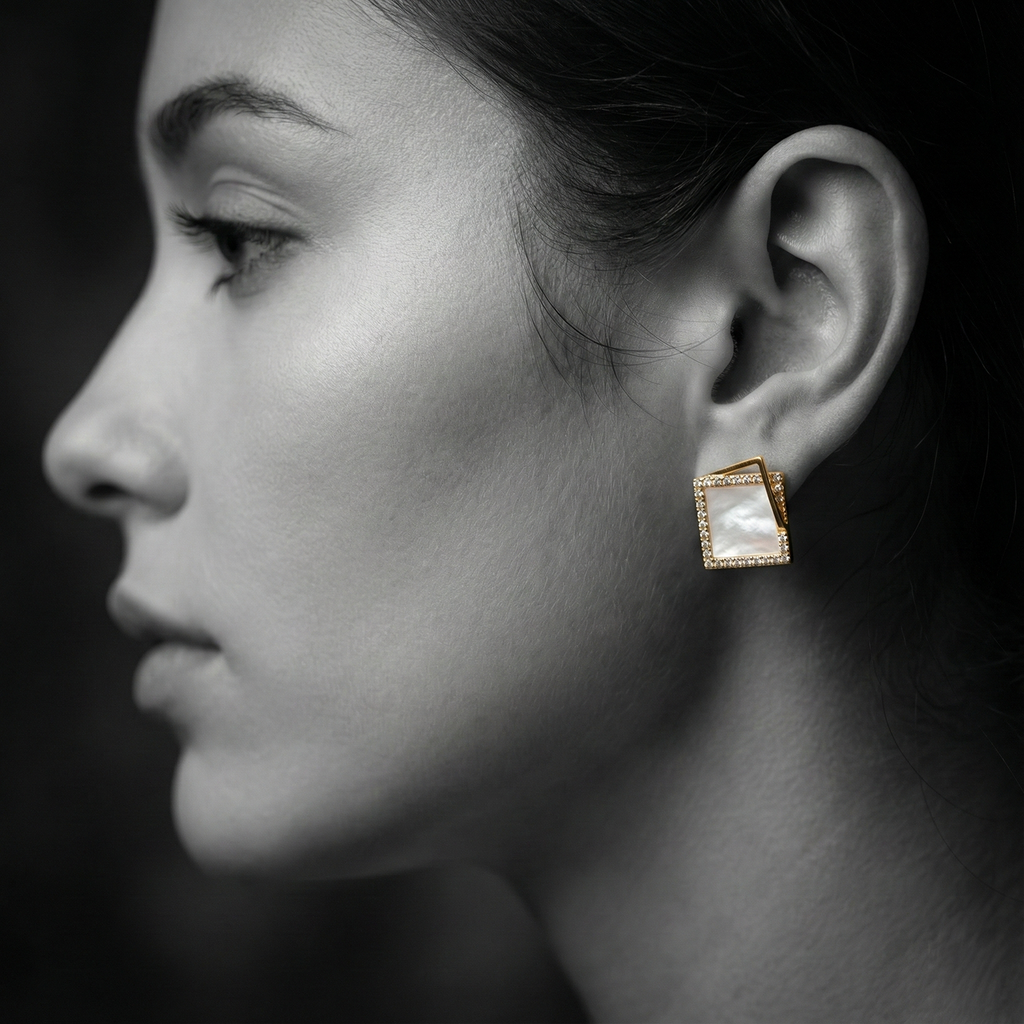 The Gilded Frame Earrings