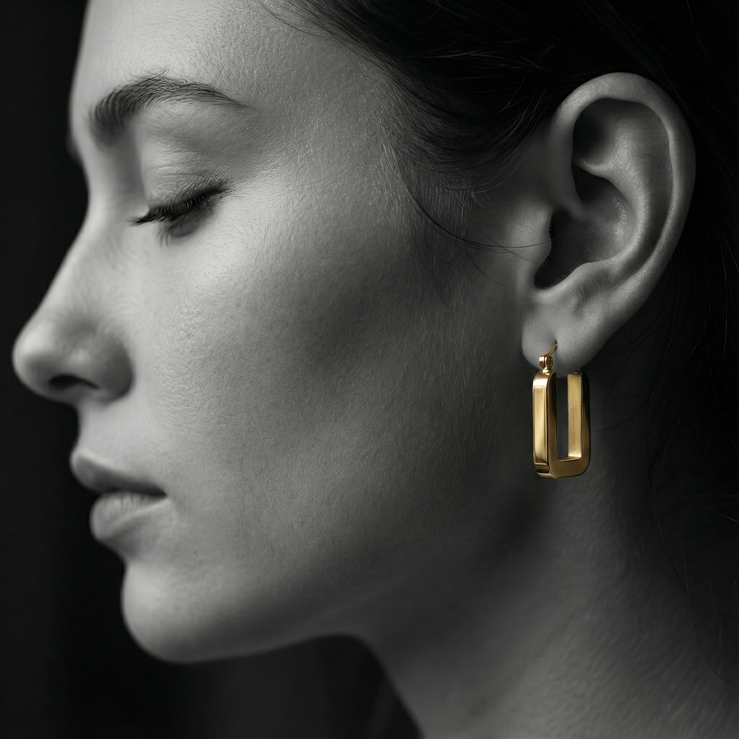 The Aurelia Frame Drop Earrings