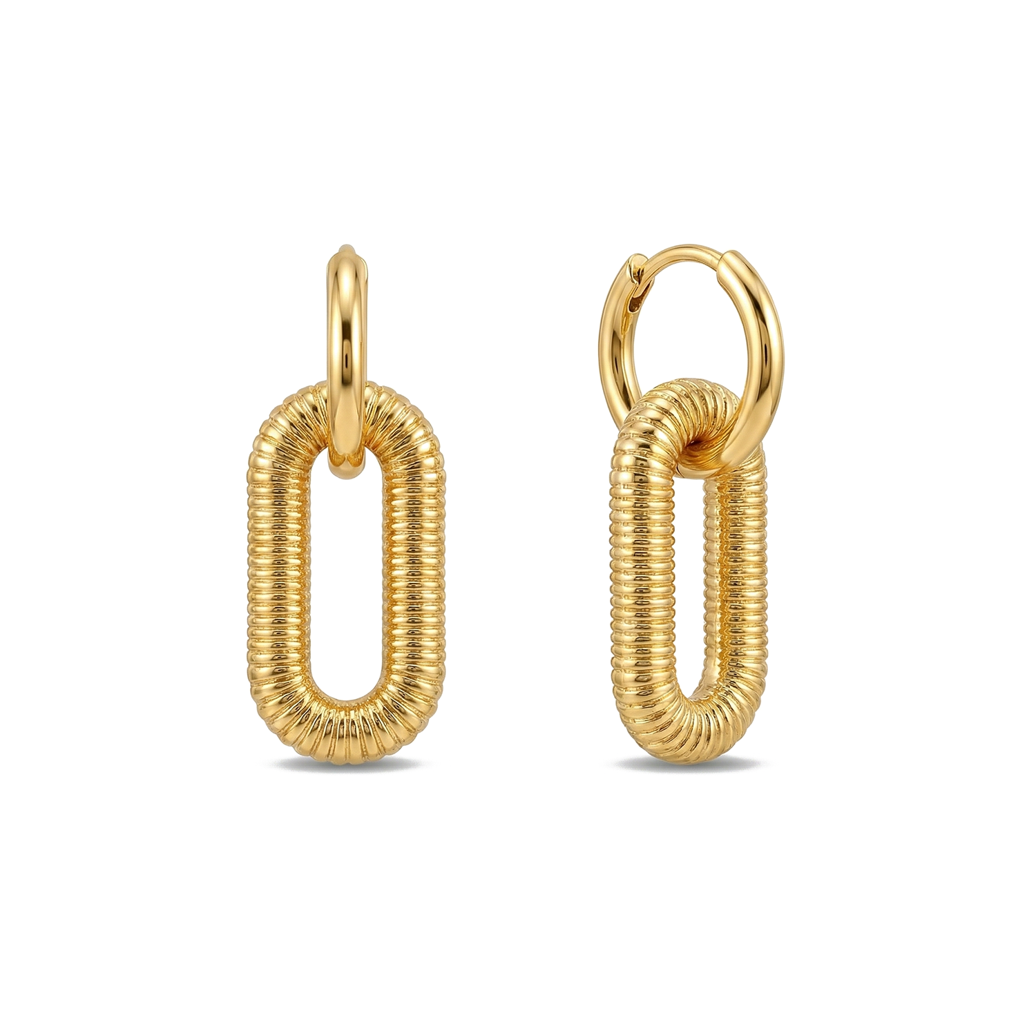 The Linked Aura Drop Earrings