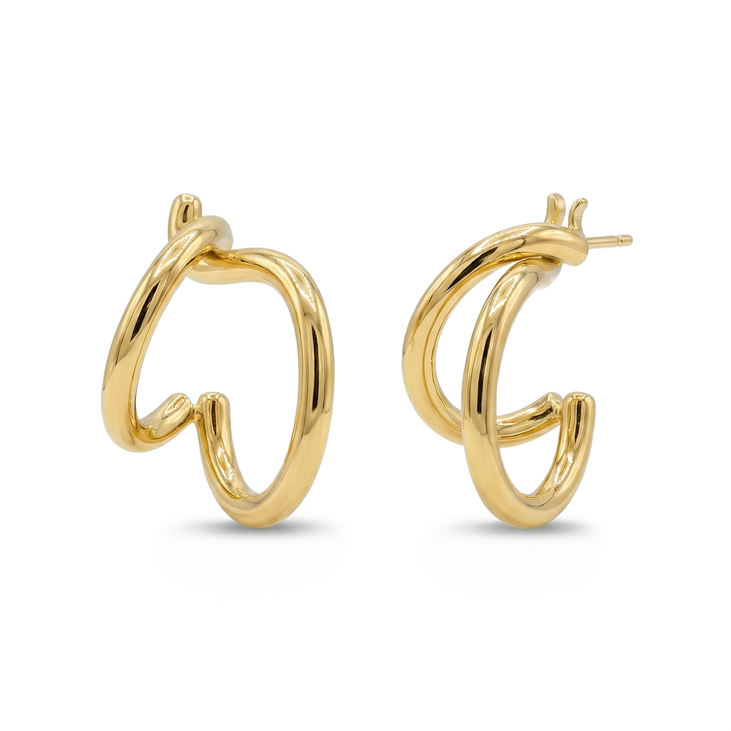 The Aurelia Twist Earrings