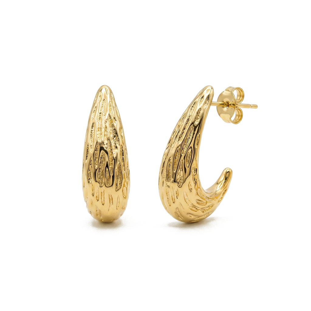 The Molten Curve Earrings