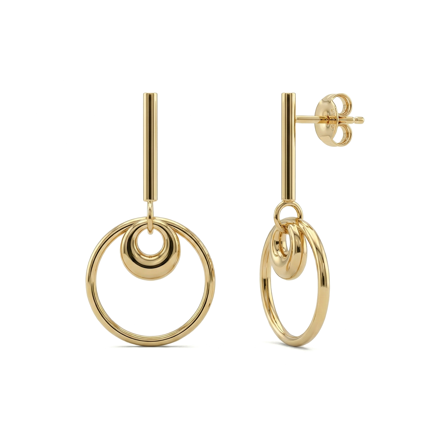 The Orbit Drop Earrings
