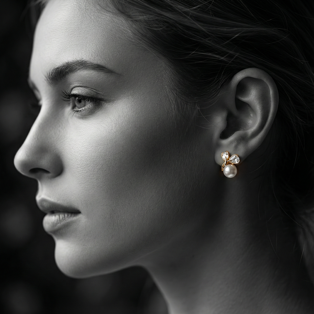The Pearl Bloom Studs