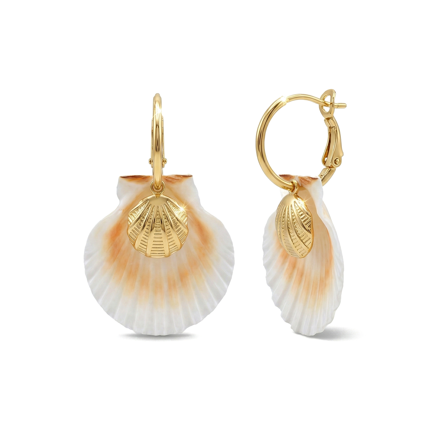 The Seashell Whisper Earrings
