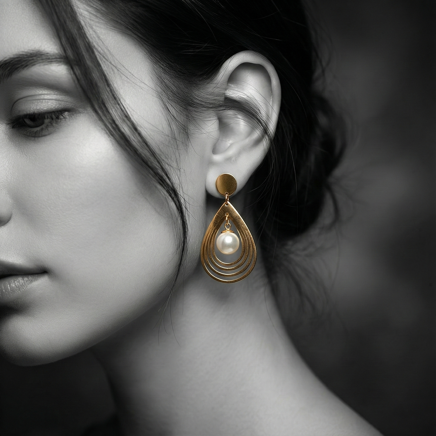 The Pearl Cascade Drop Earrings