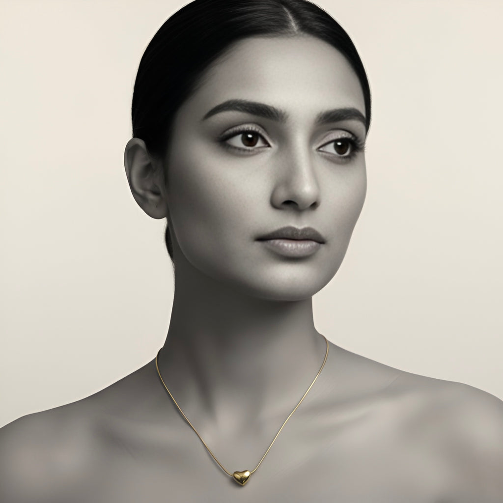 The Golden Heart Classic Necklace