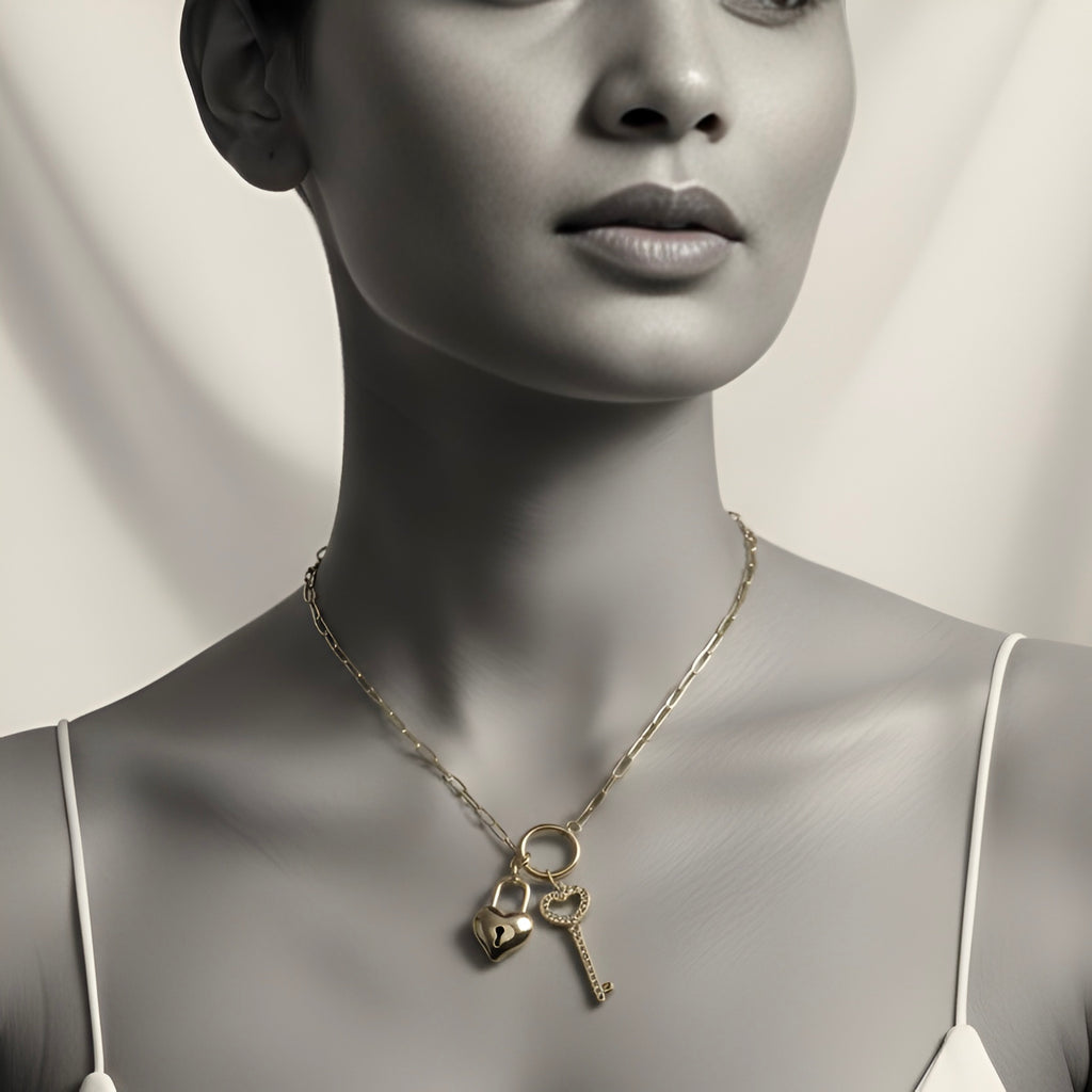 The Heartlock Key Necklace