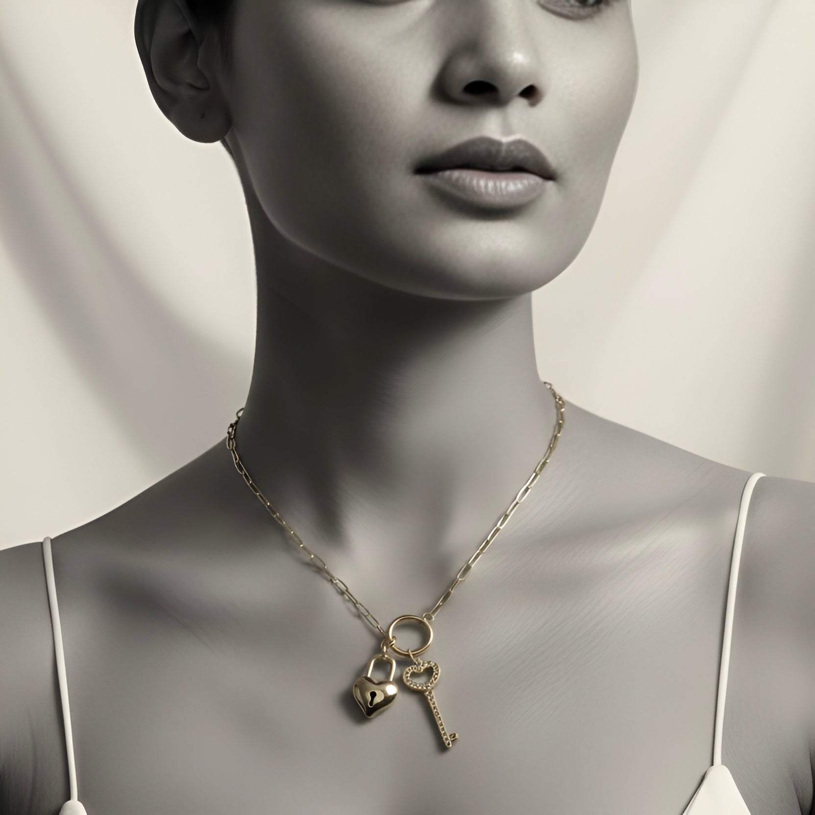 The Heartlock Key Necklace