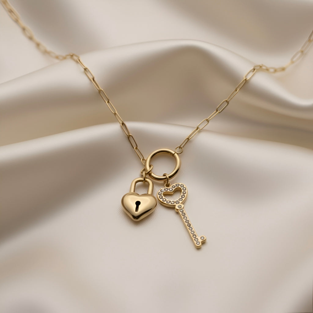 The Heartlock Key Necklace