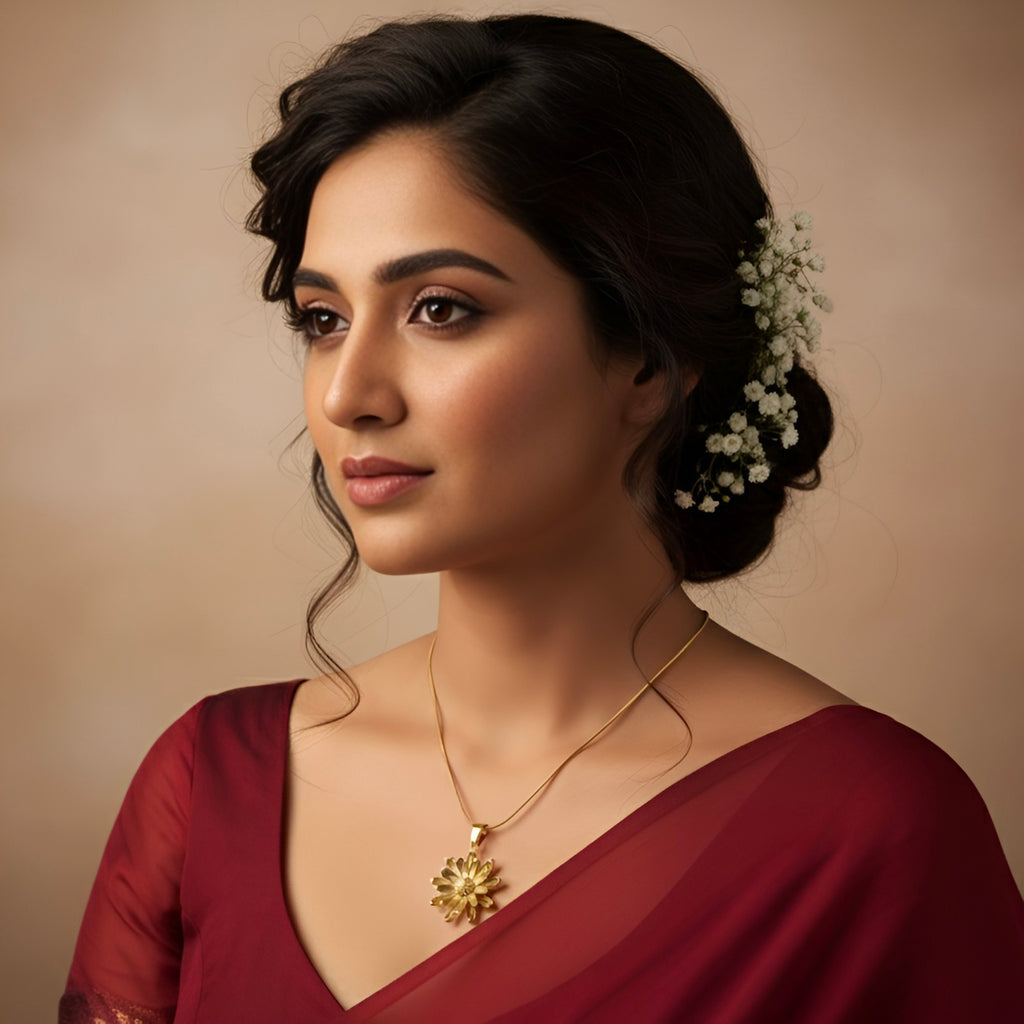 The Golden Bloom Necklace