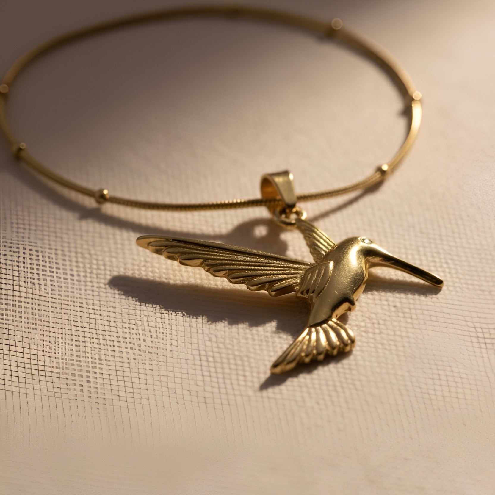 The Golden Flight Necklace