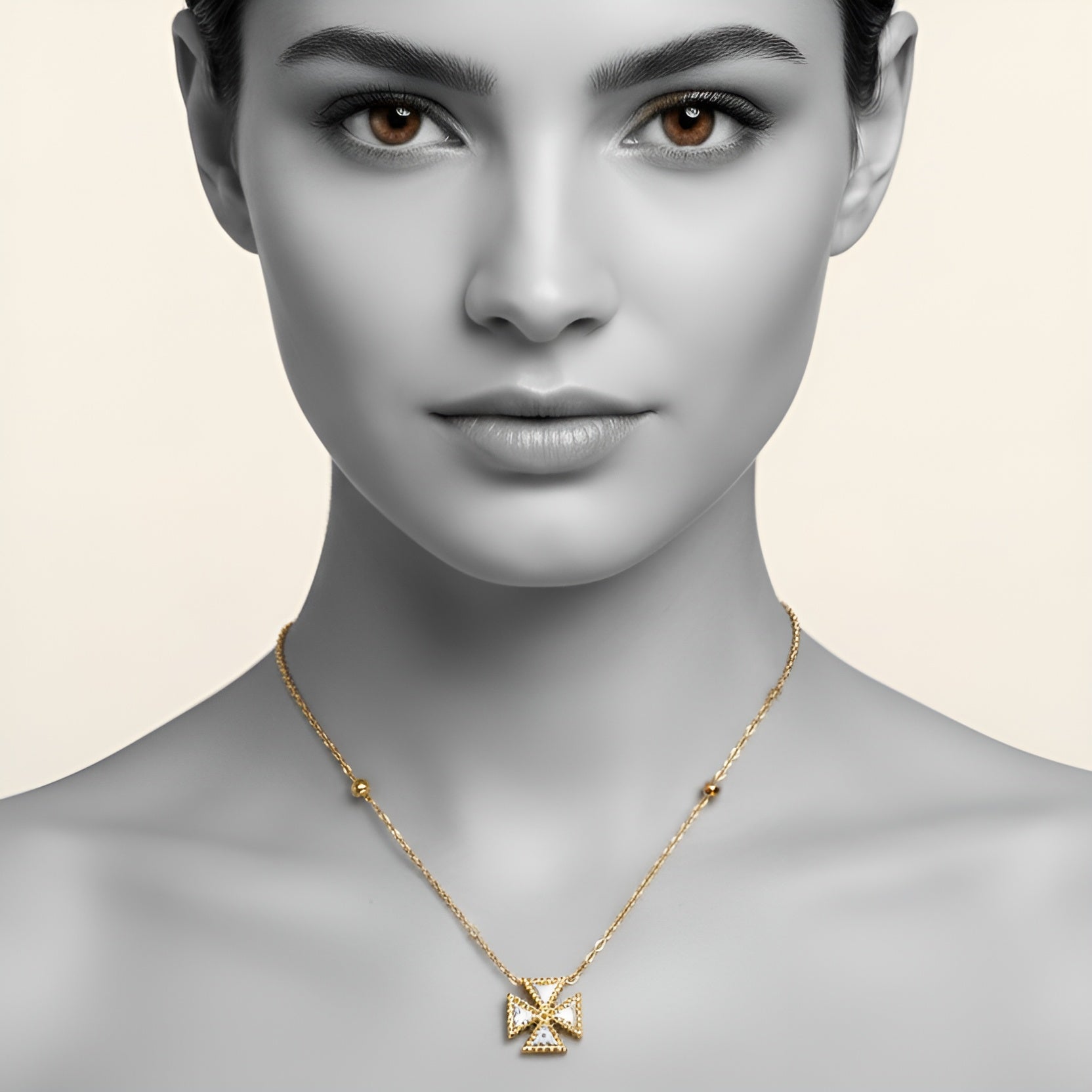 The Golden Prism Necklace