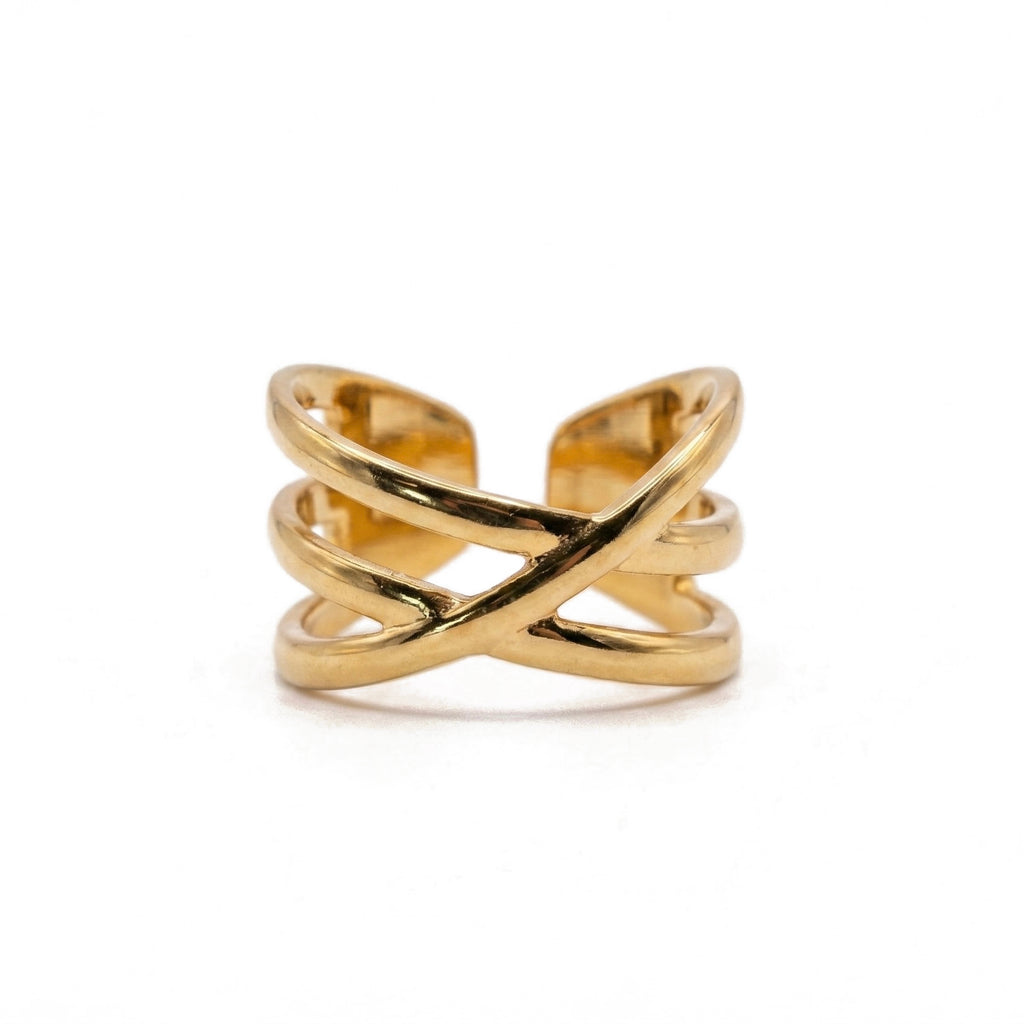 The Criss Cross Ring