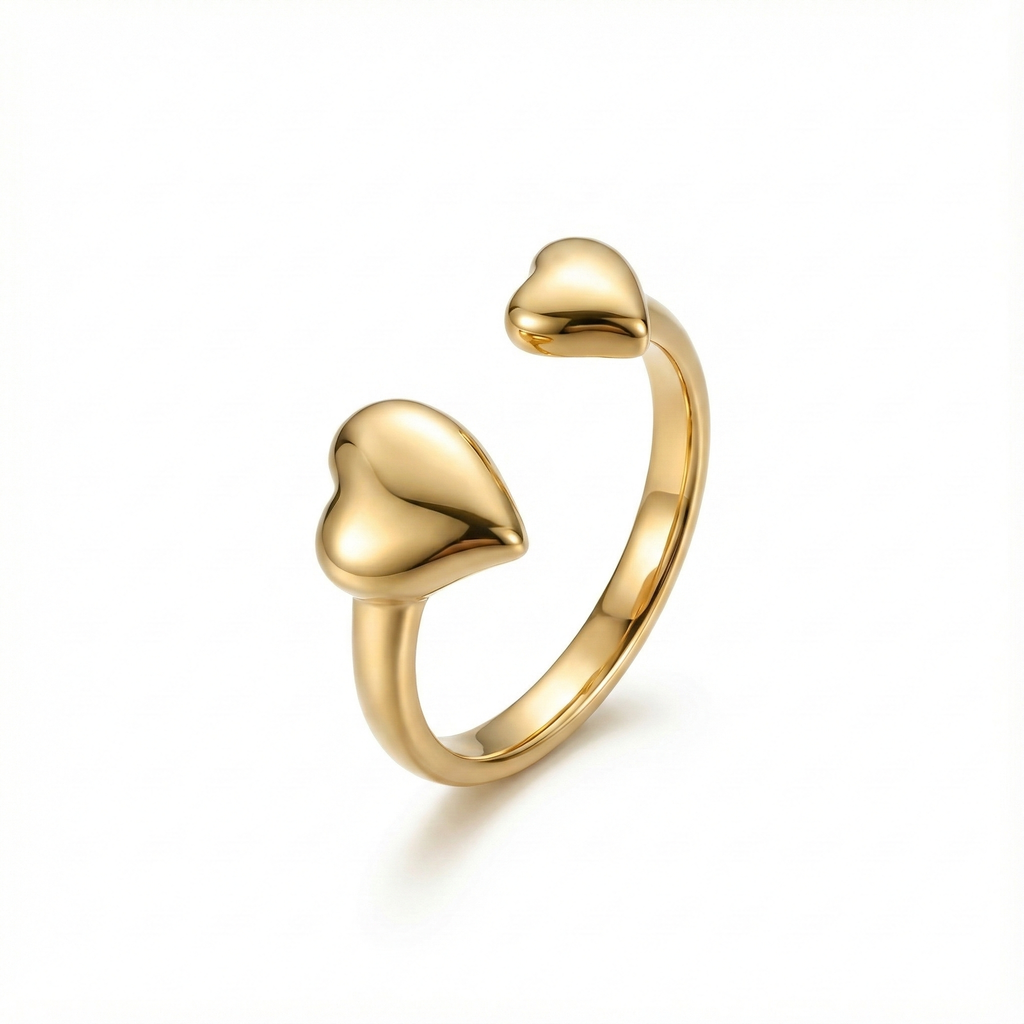 The Twin Heart Ring