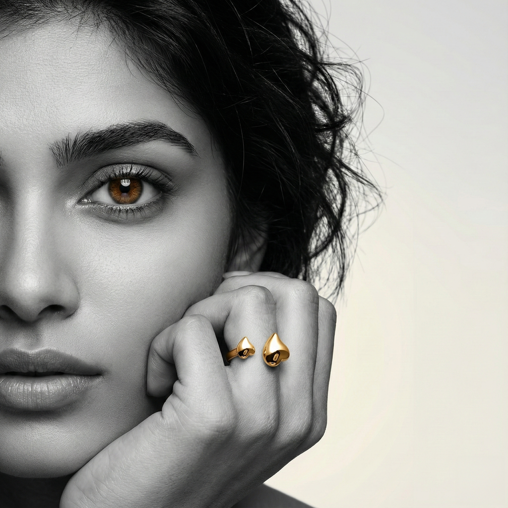 The Twin Heart Ring
