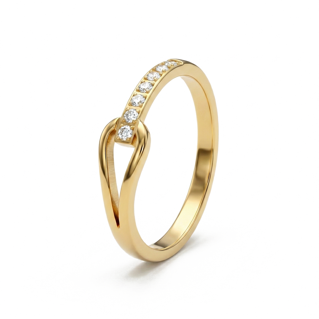 The Luminous Knot Ring