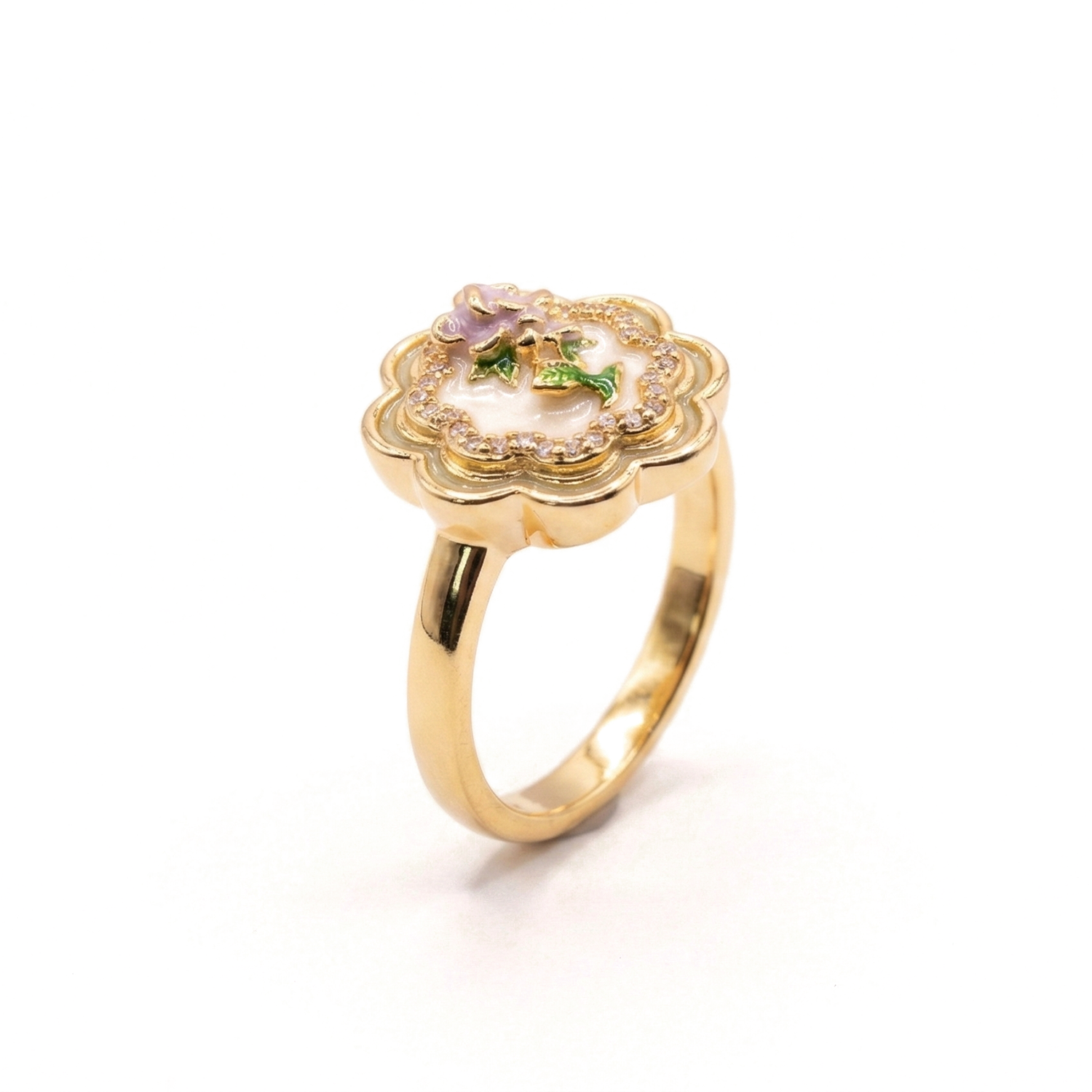 The Floral Whisper Ring
