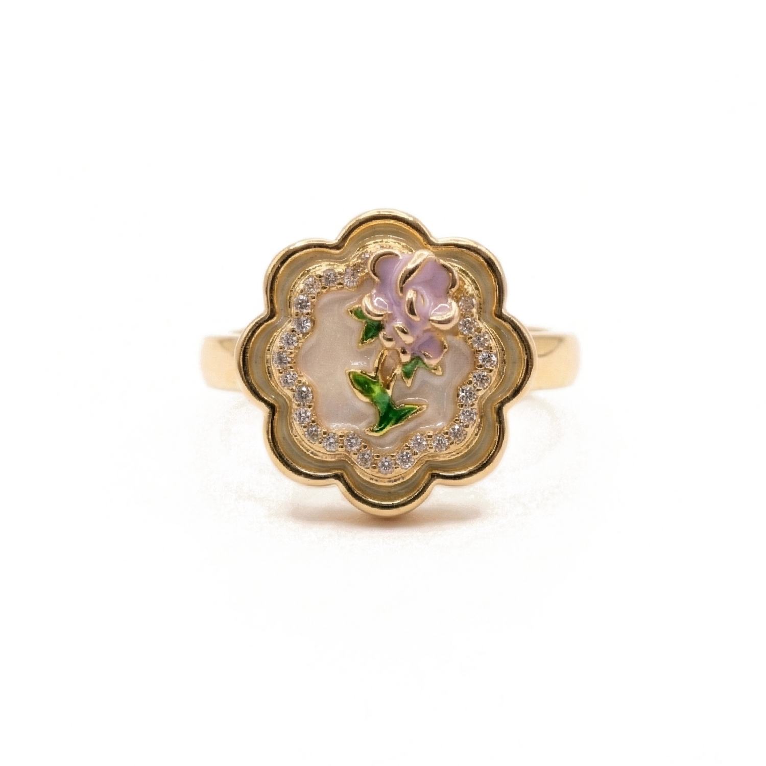 The Floral Whisper Ring
