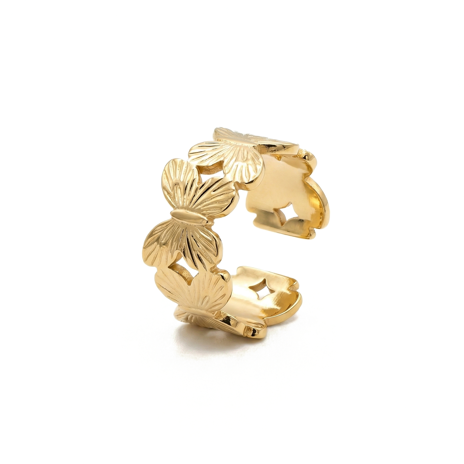 The Golden Flutter Ring