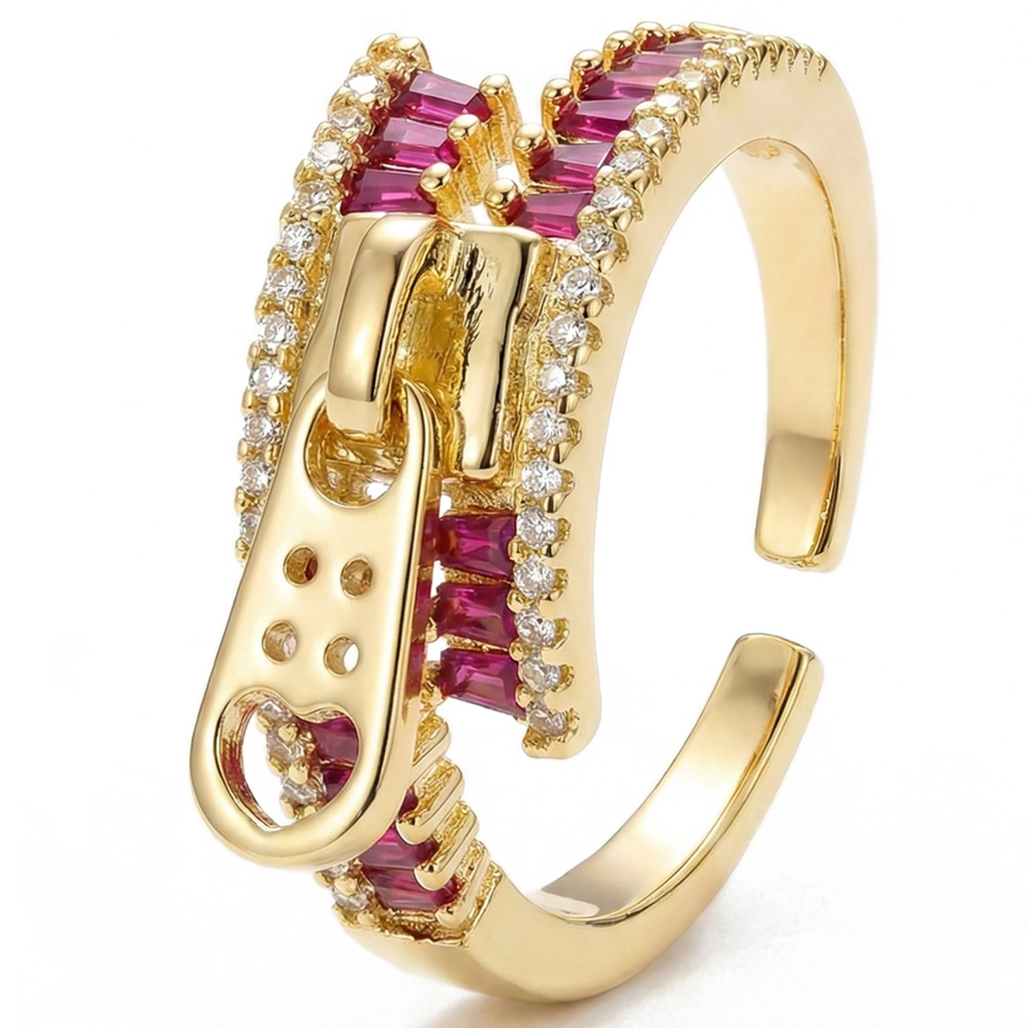The Crimson Buckle Ring