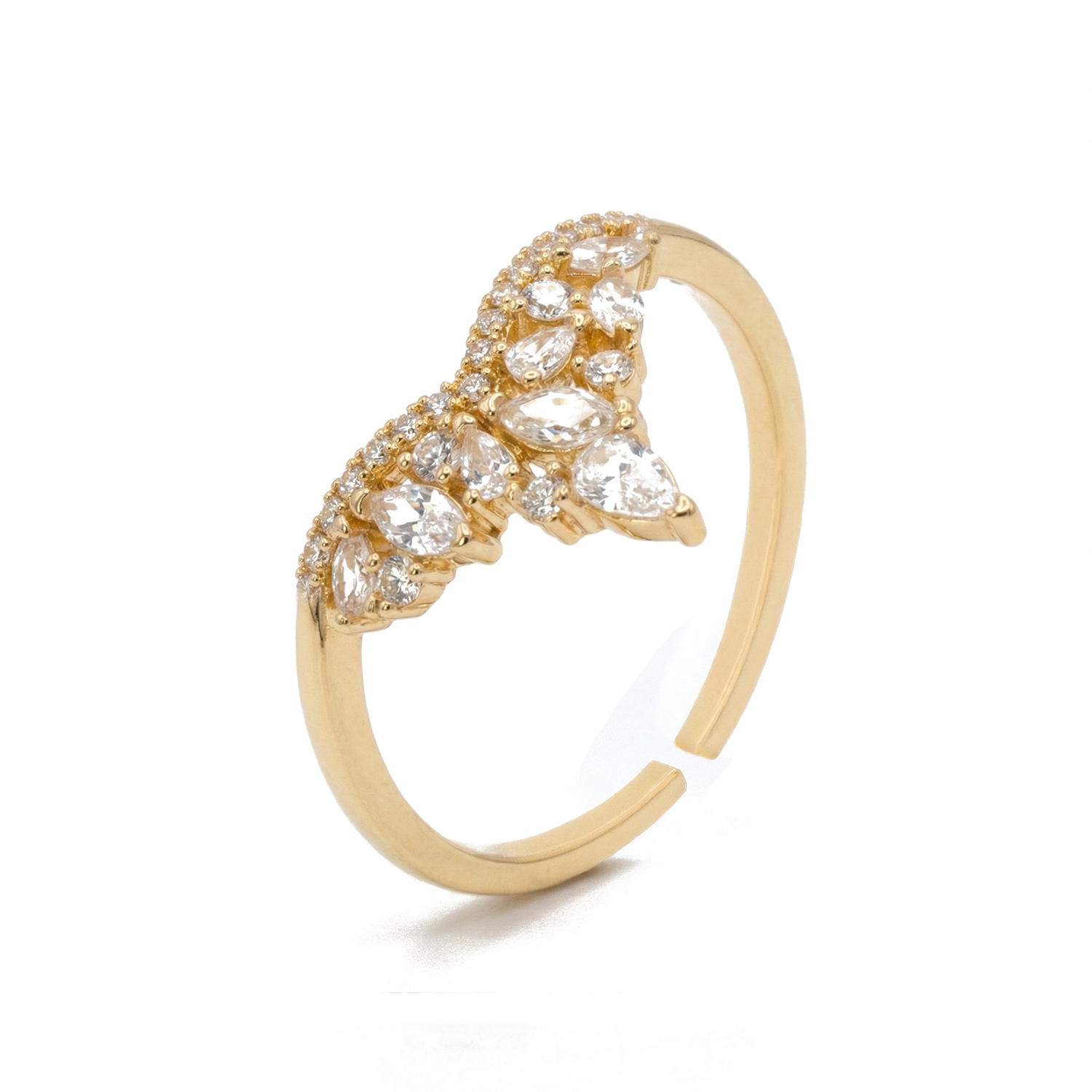 The Regal V Bloom Ring