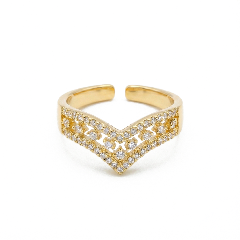 The Petite Crown Ring