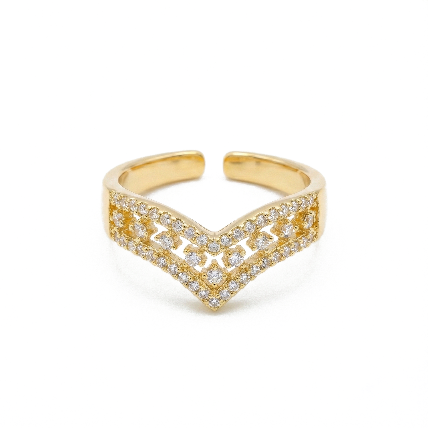 The Petite Crown Ring