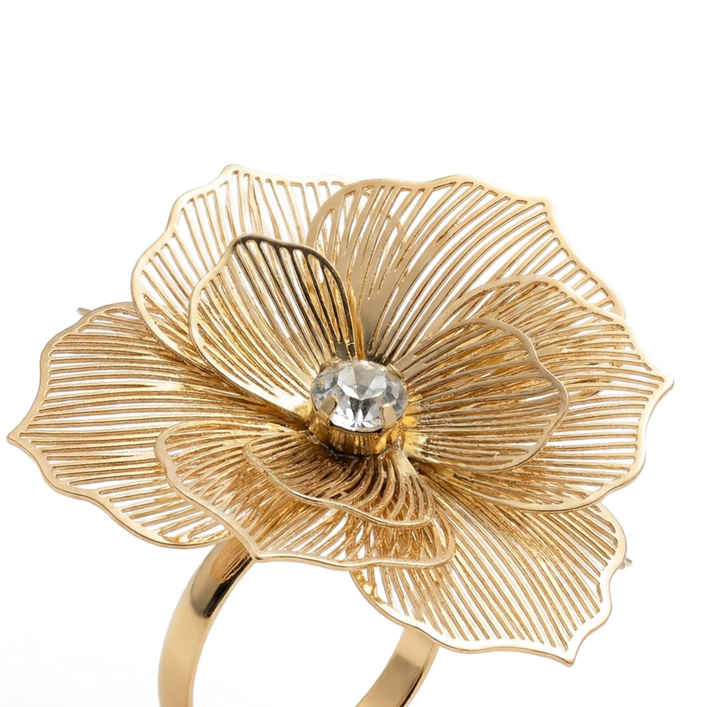 The Golden Bloom Ring