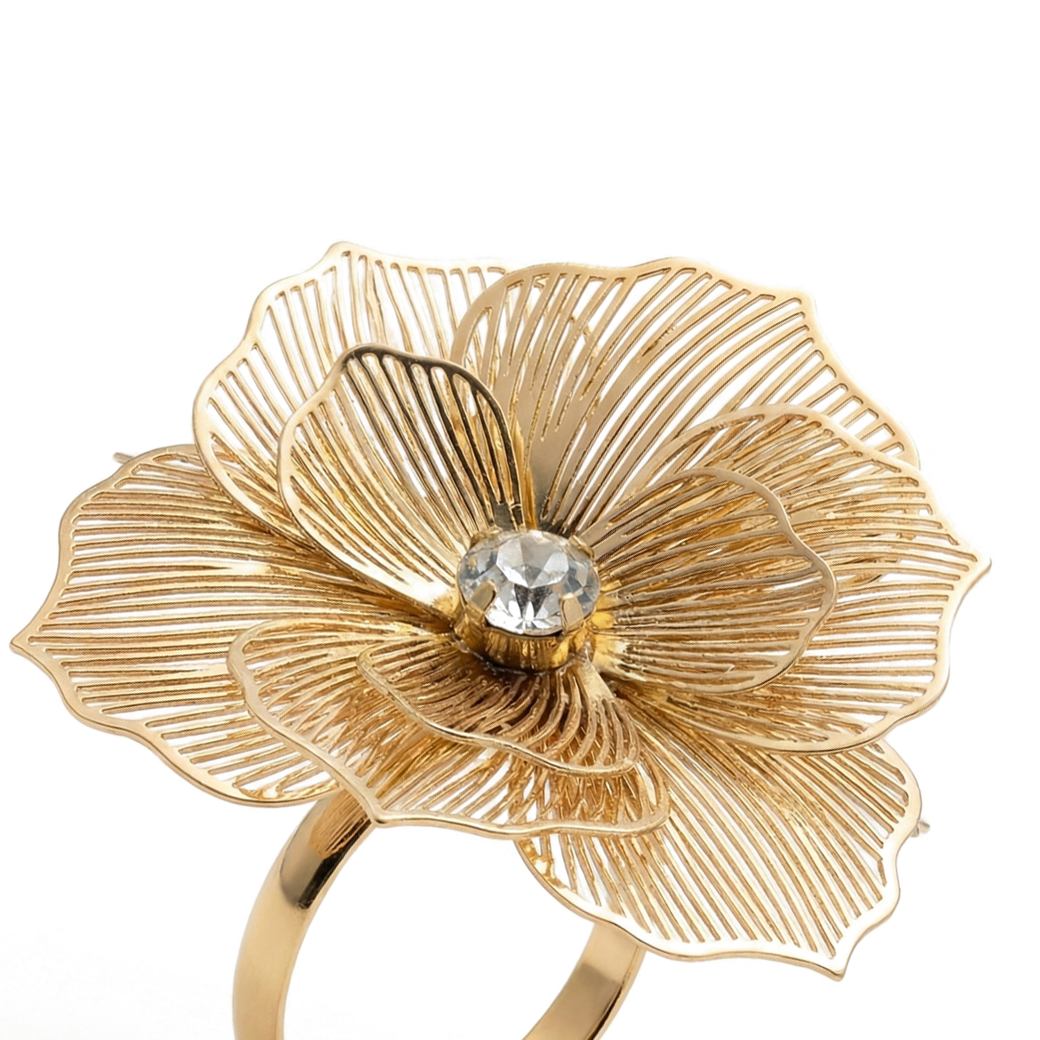 The Golden Bloom Ring