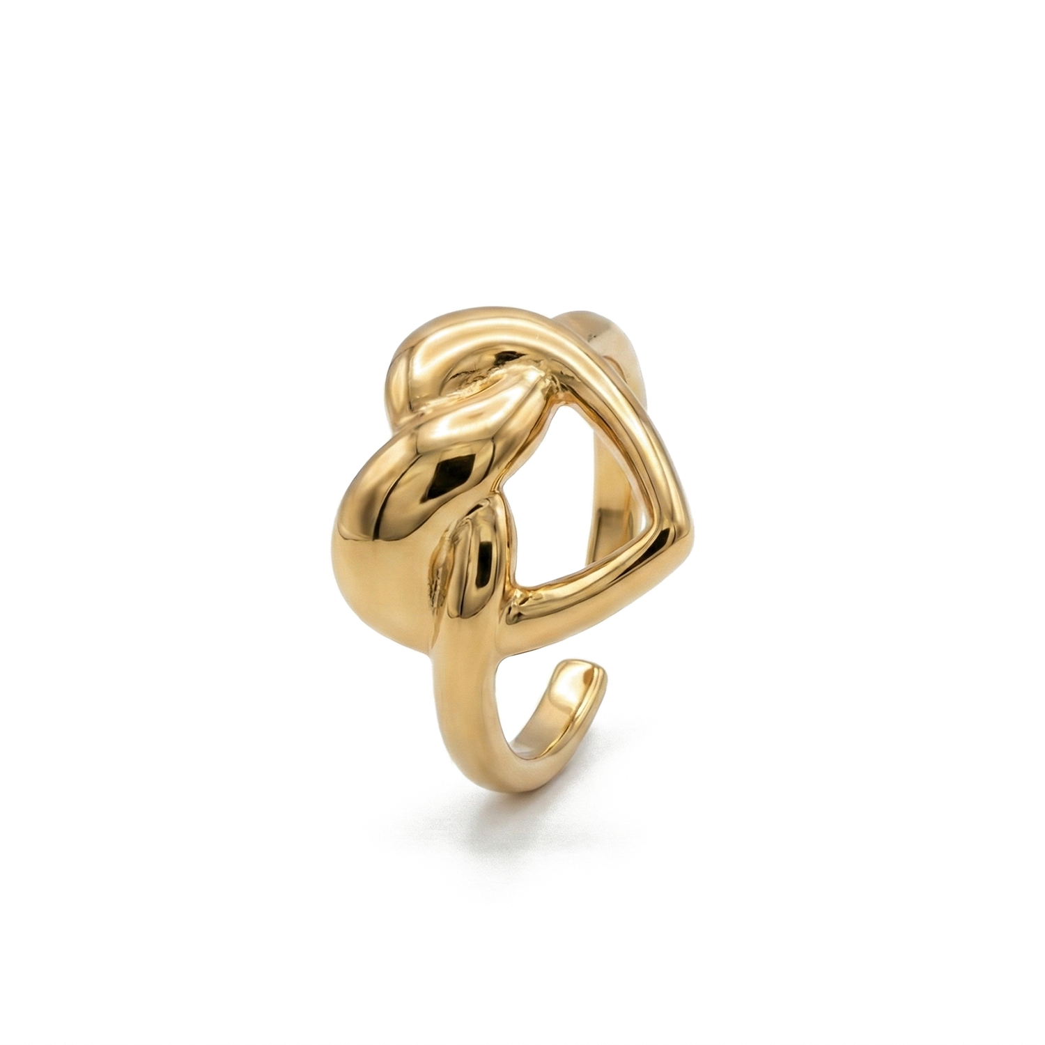 The Golden Embrace Ring